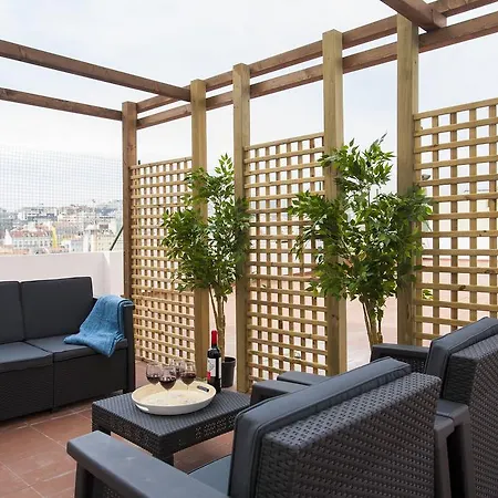 Joivy Superb 1-Bed Apt With Workspace And Terrace, Close To Avenida Da Liberdade Lisbon